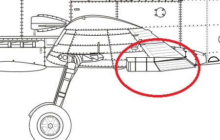 détail aile Bf109 F